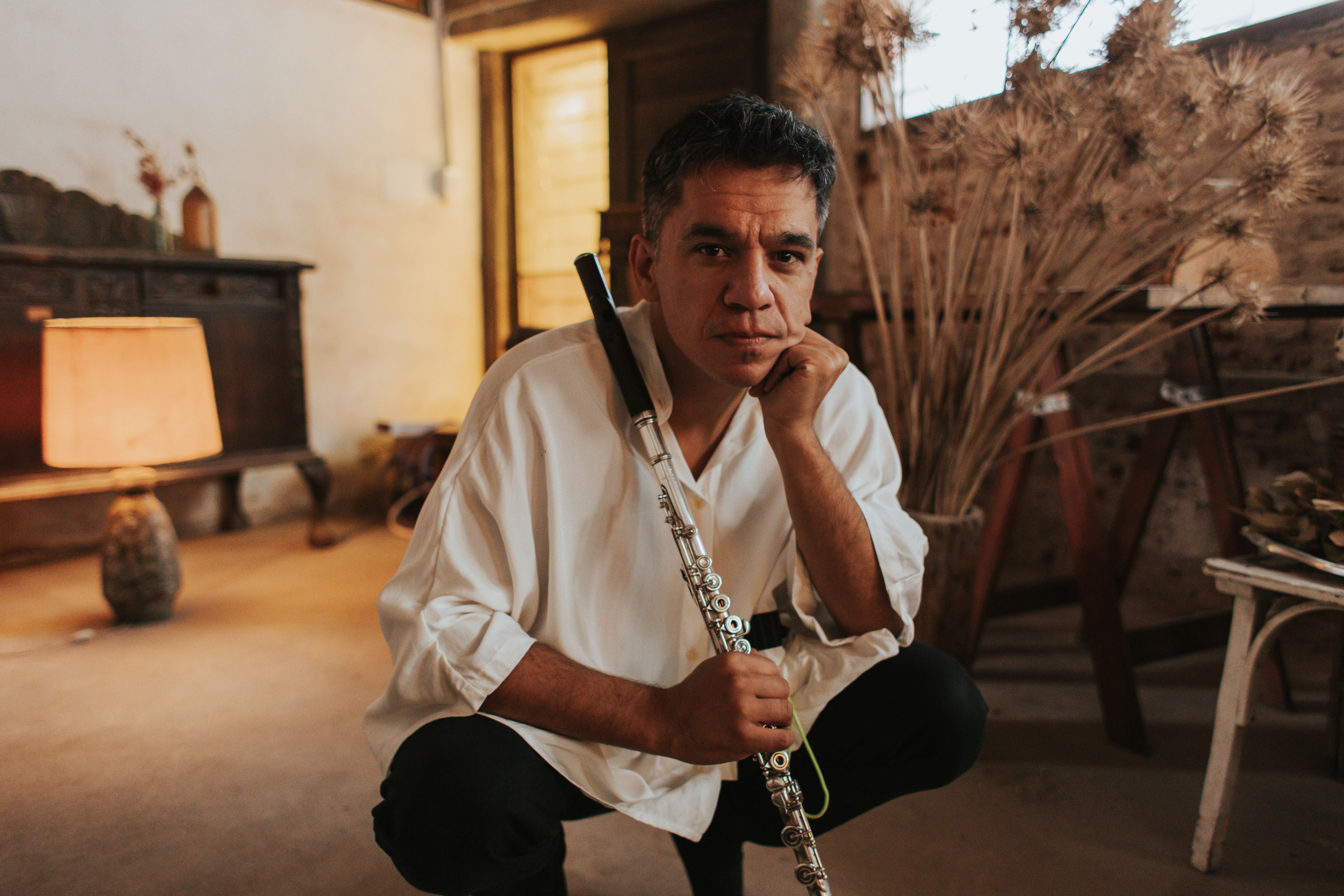 El artista Diego Cortez.
