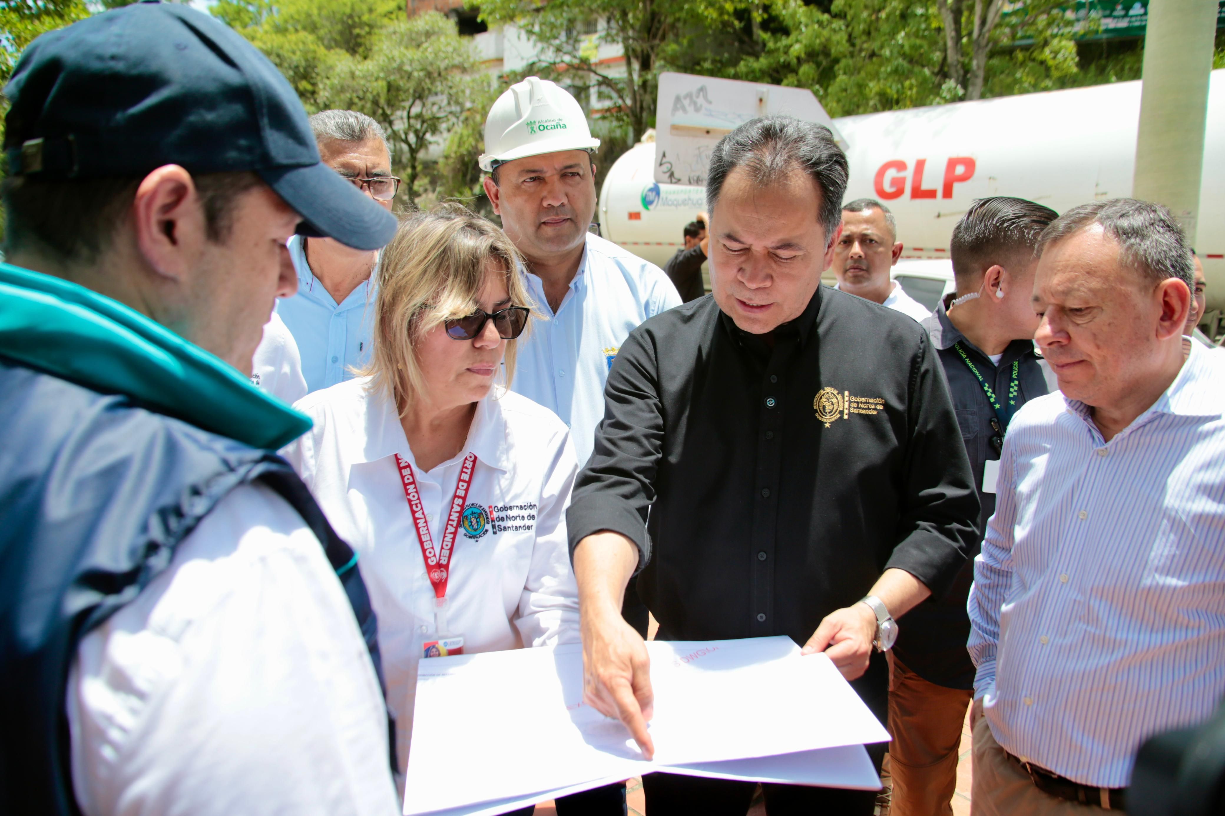 Intercambiador vial en el antiguo Seguro Social. Gobernación de Norte de Santander