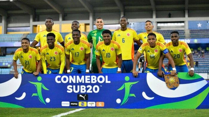 Fromación titular tricolor Sub-20
