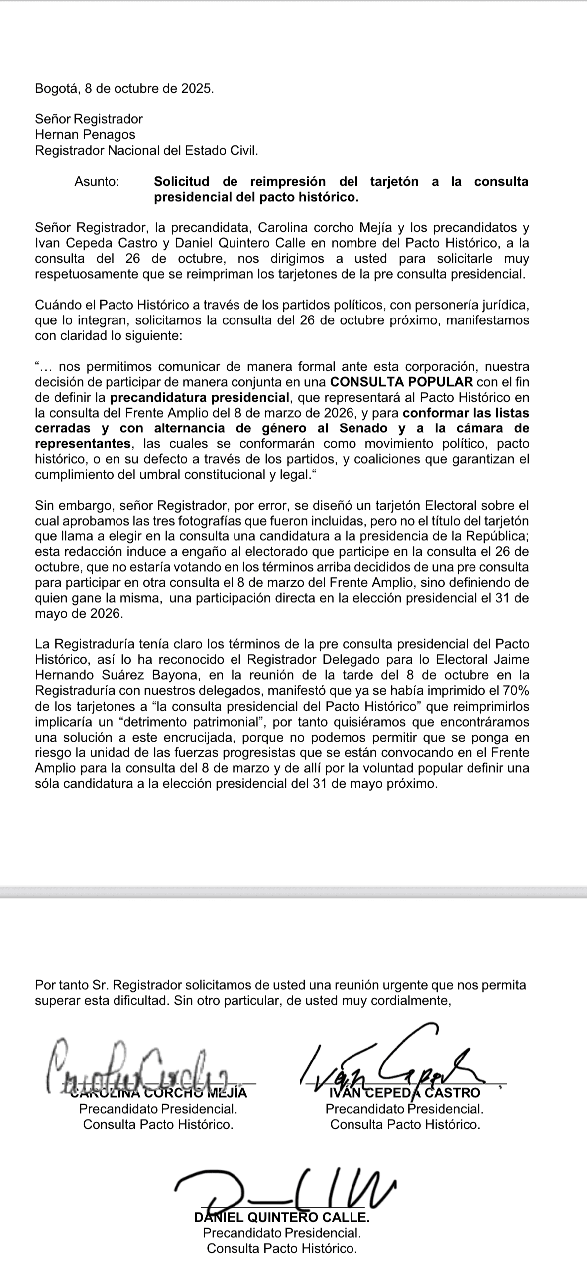 Carta Pacto