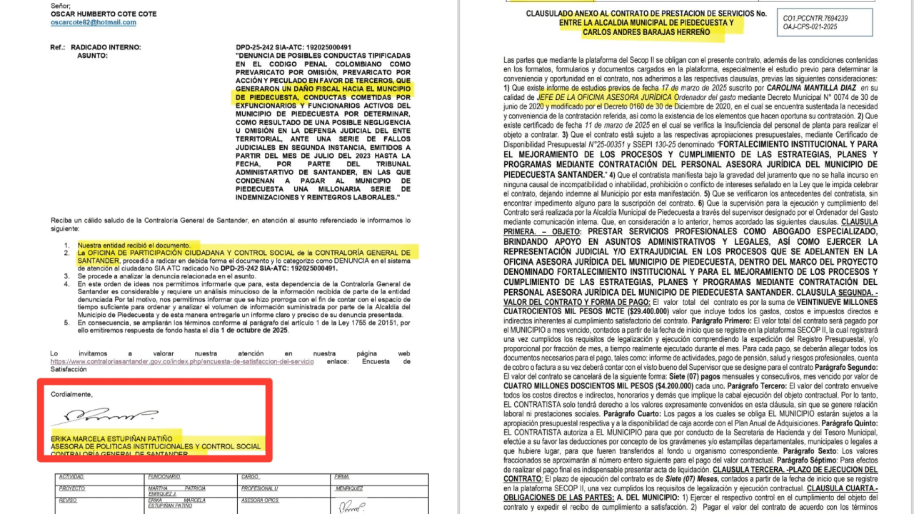 Contrato de Carlos Barajas