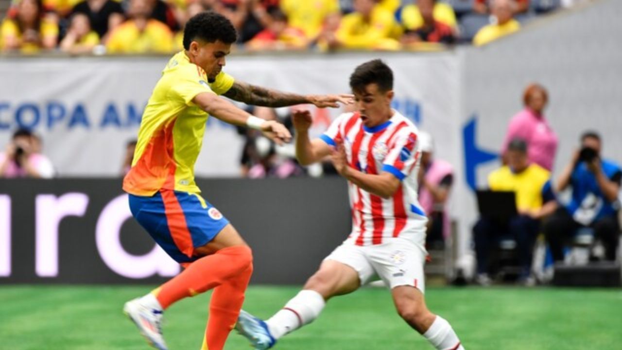 Luis Díaz en la Selección, contra Canadá