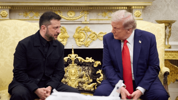 Trump y Zelenski