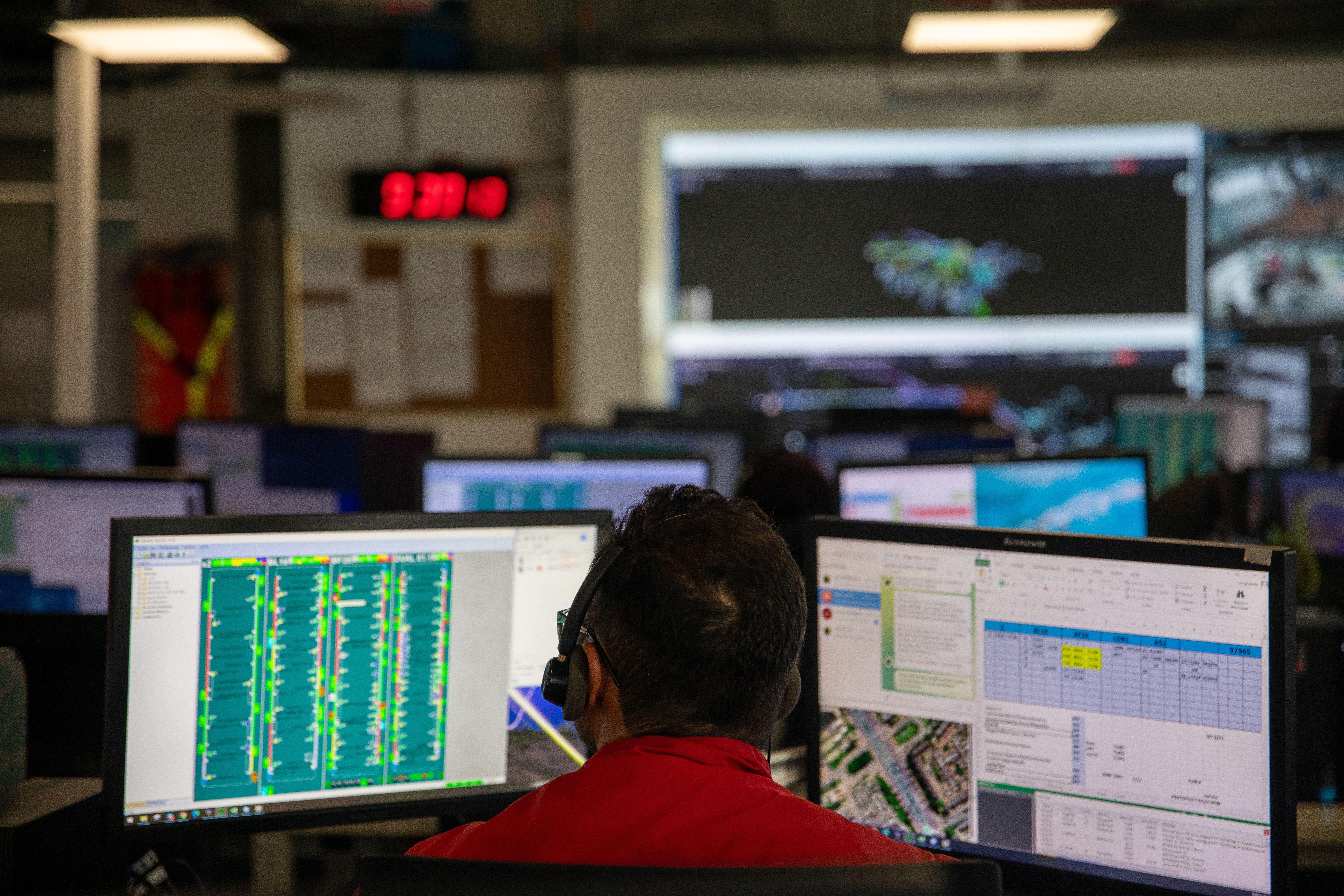 El Centro de Control de TransMilenio