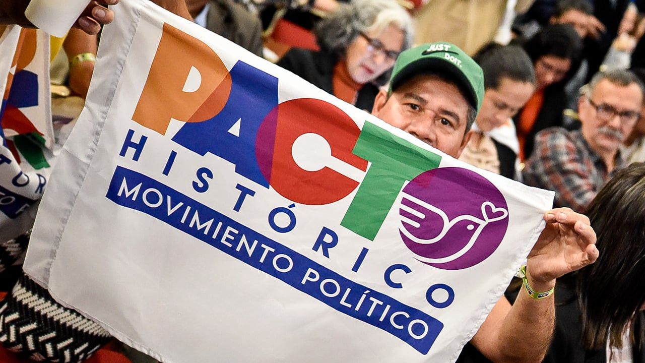 Un miembro del Pacto Histórico.