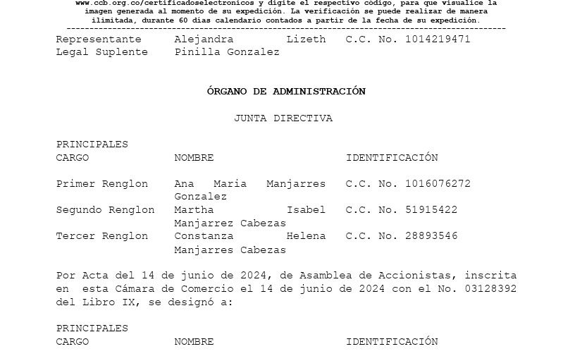 Familia de Martín Manjarrés