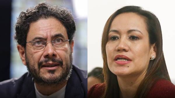 Iván Cepeda y Carolina Corcho