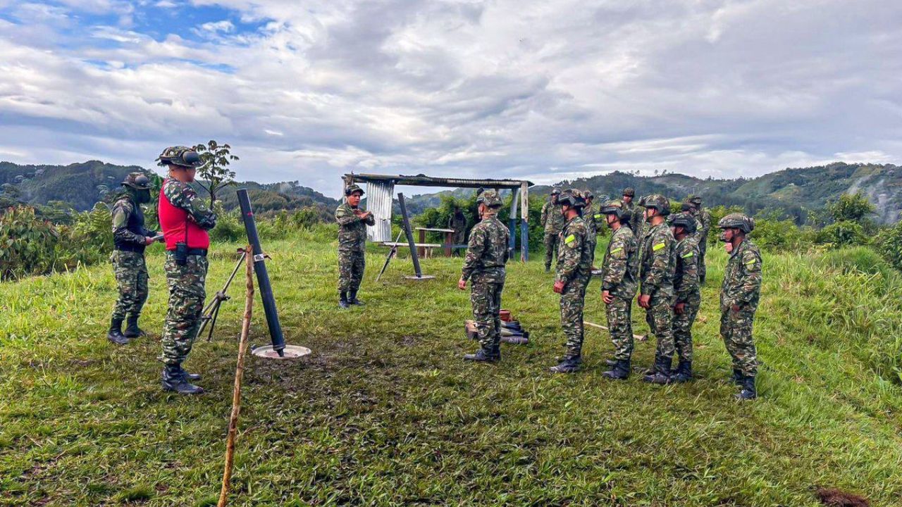 Ejercicios Ejército Nacional