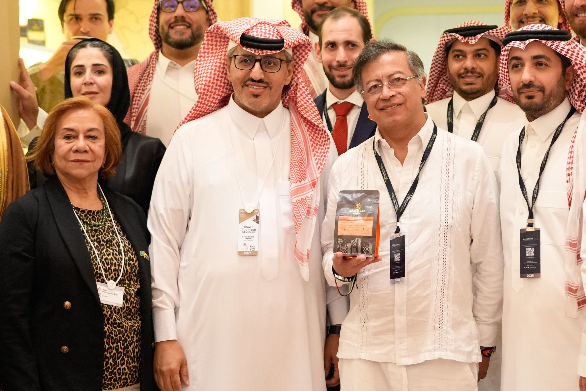 Gustavo Petro en Arabia Saudita