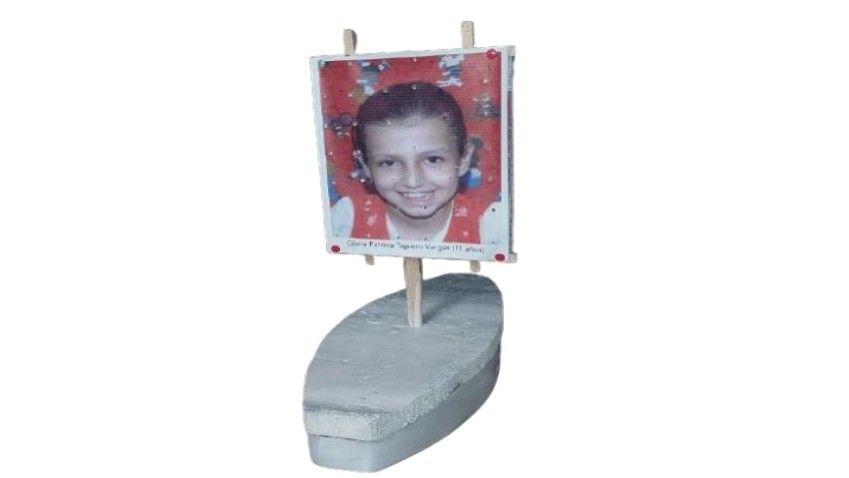 Barca en memoria de los niños de Armero