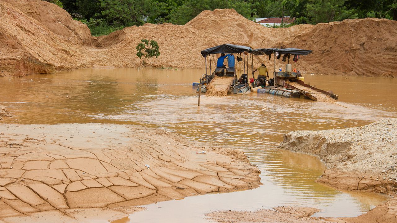 Minería de oro en Colombia