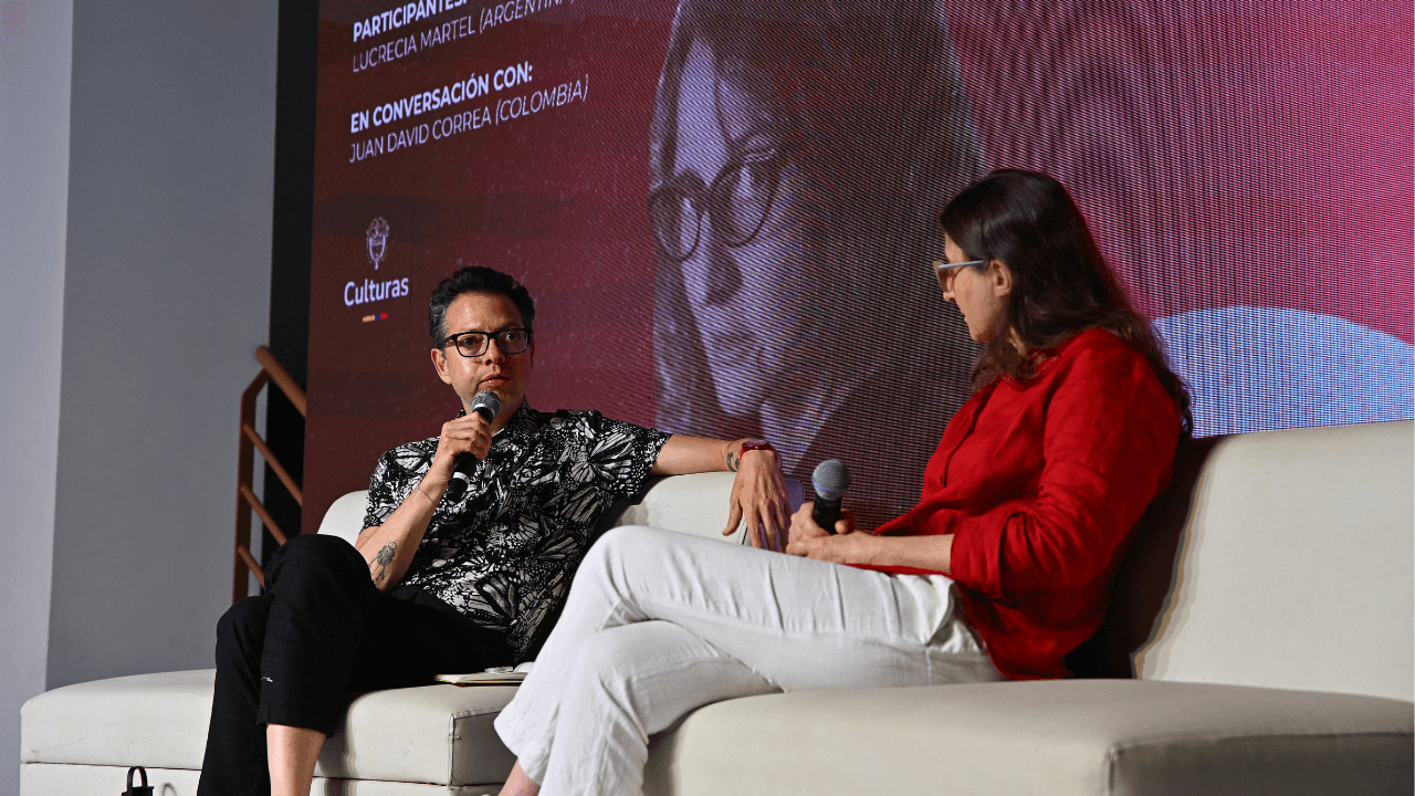 Juan David Correa y Lucrecia Martel