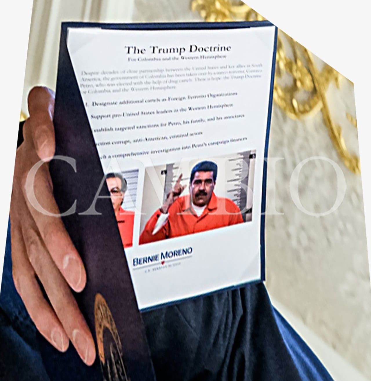 Foto de Maduro y Petro
