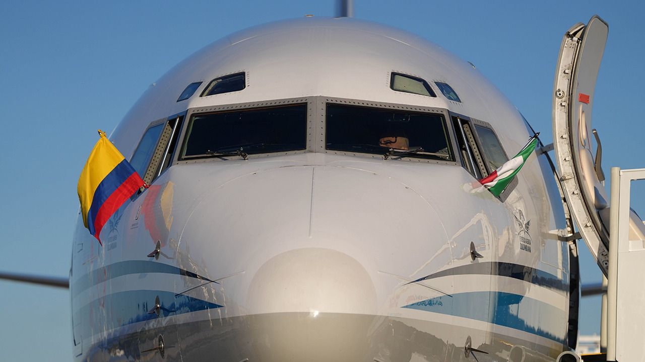 Imagen de uno de los viajes del presidente.