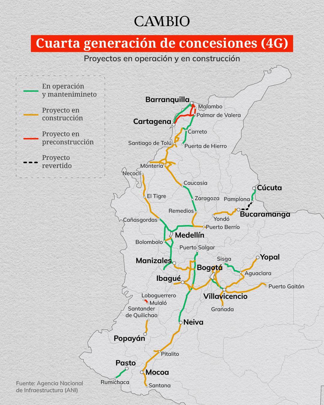 Mapa concesiones infra 4G