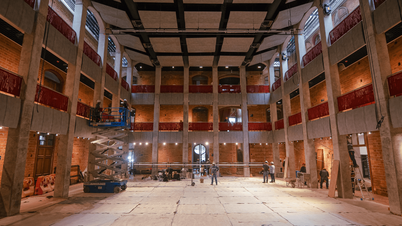 Patrio Teatro del Claustro San Ignacio.