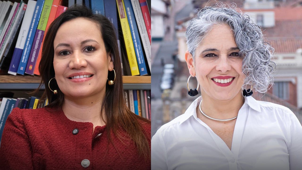 Carolina Corcho y María José Pizarro.