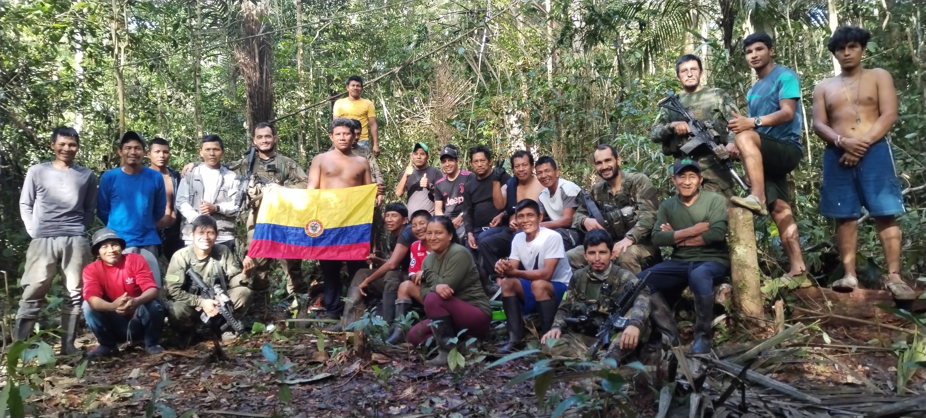 El equipo de 'Perdidos en el Amazonas'