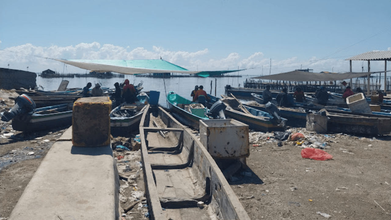 Vista desde la casa de los pescadores de Tasajera-Pueblo Viejo