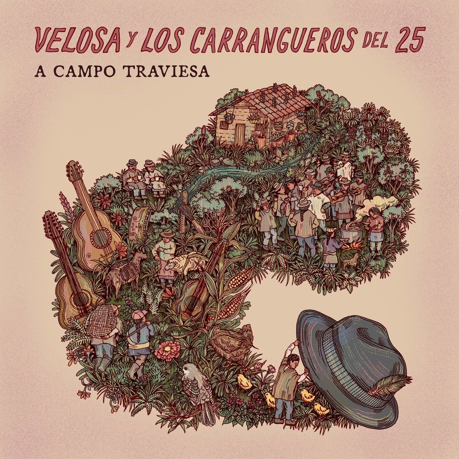 Portada del disco de Jorge Velosa