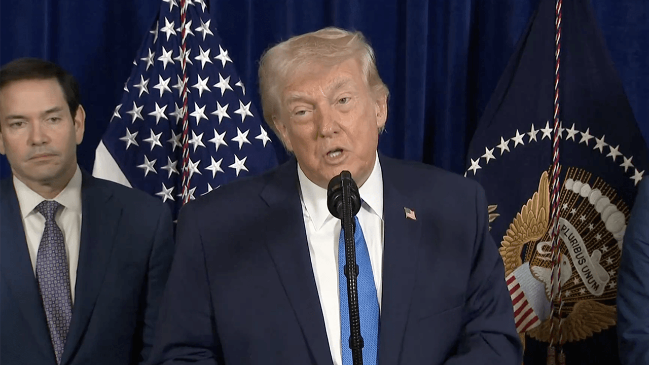 Donald Trump en rueda de prensa 3 de enero