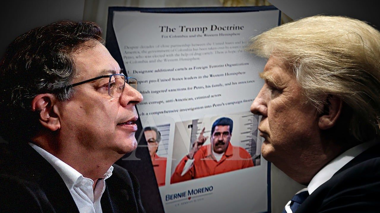 Petro y Trump, presidentes de Colombia y Estados Unidos