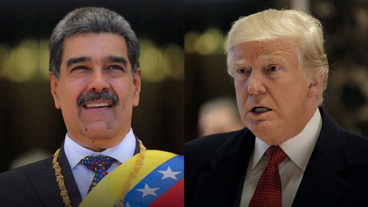 Nicolás Maduro y Donald Trump.