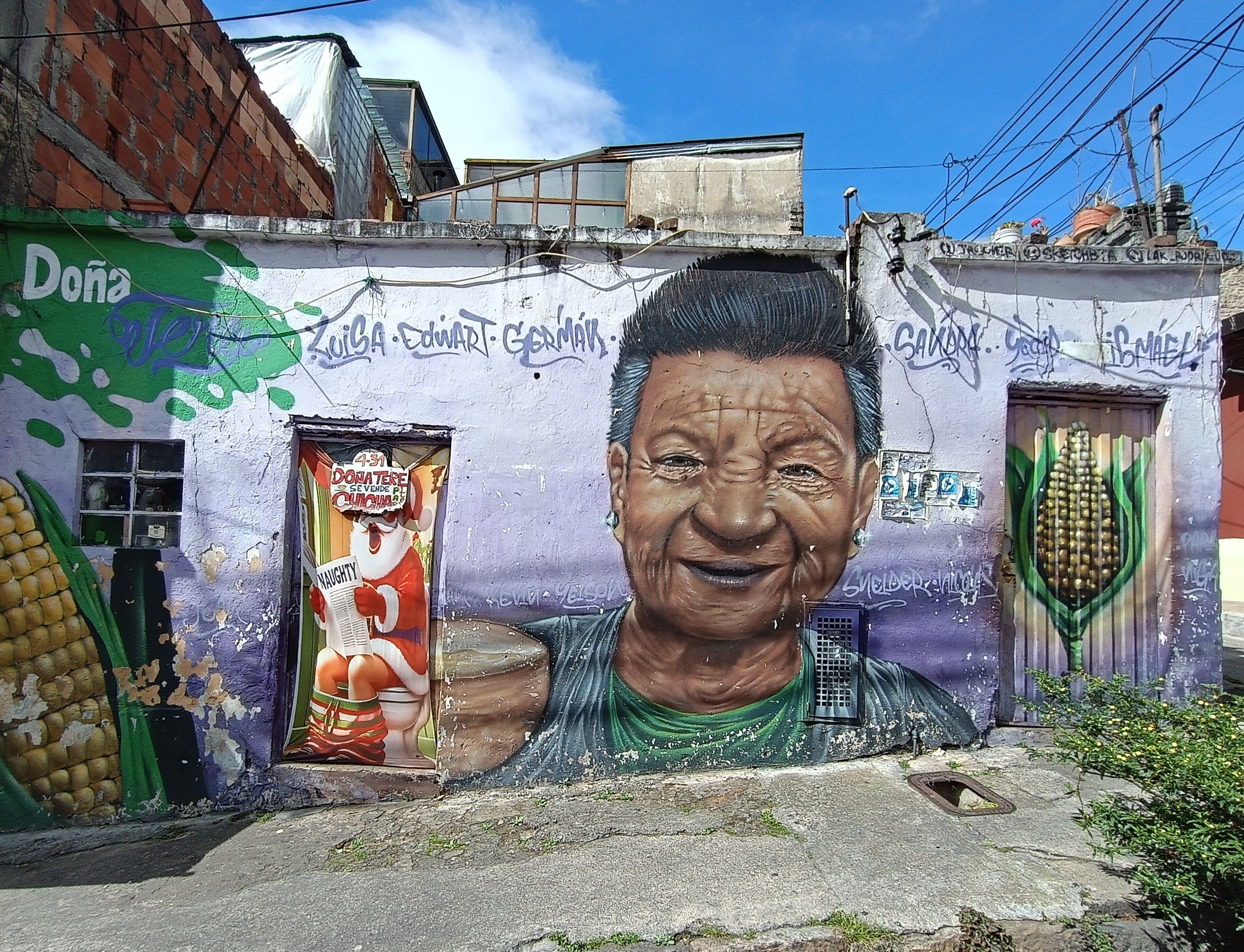 Graffiti chichería de doña Tera