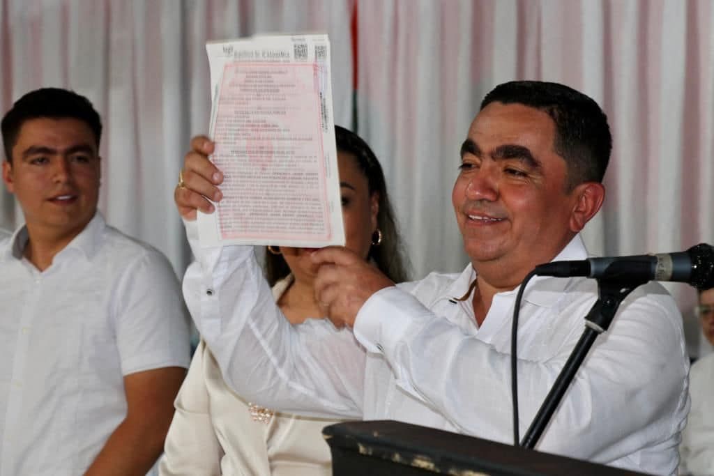 Luis Trujillo Osorio, alcalde de San Vicente del Caguán. Créditos: Facebook de Luis Trujillo Osorio.1