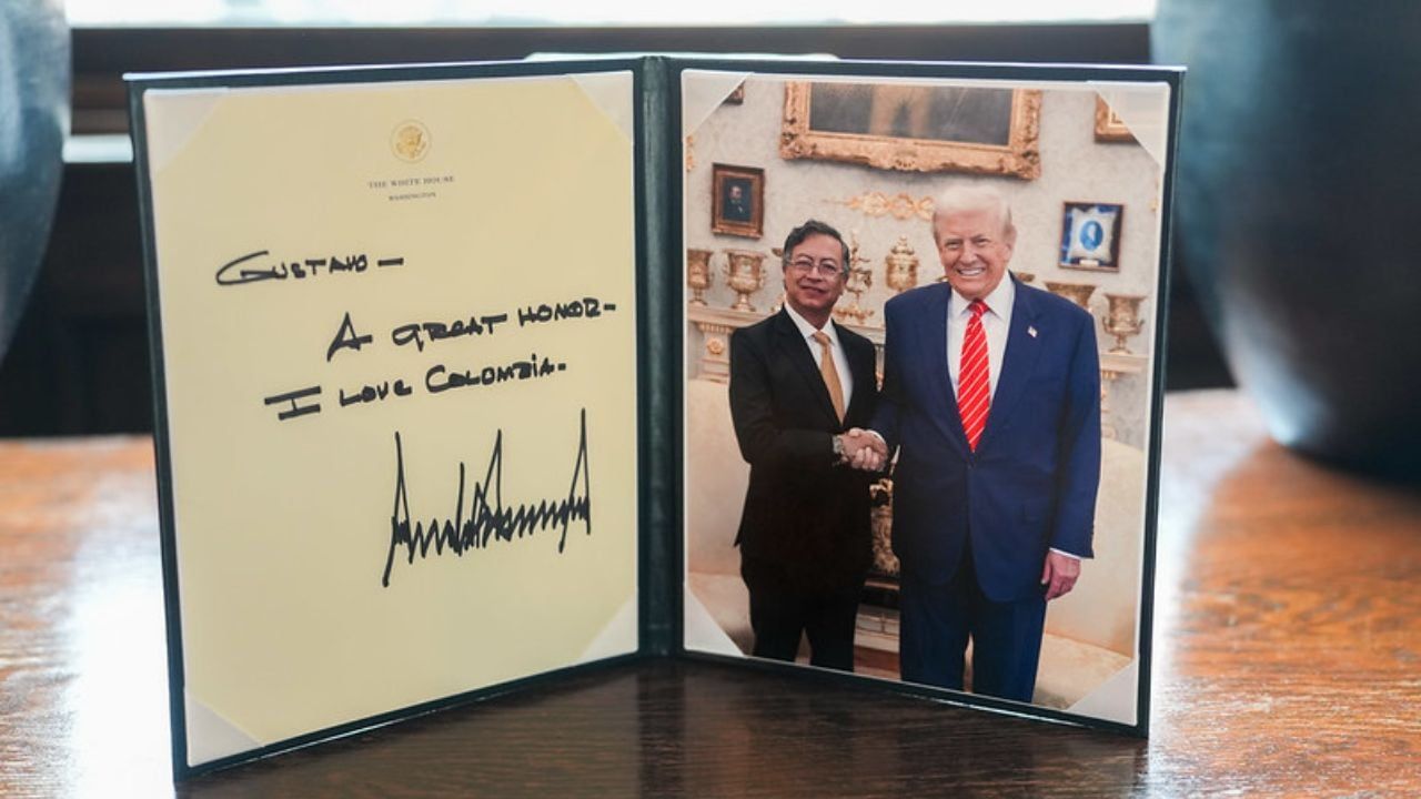 Así fue la reunión entre Petro y Trump en Estados Unidos 3