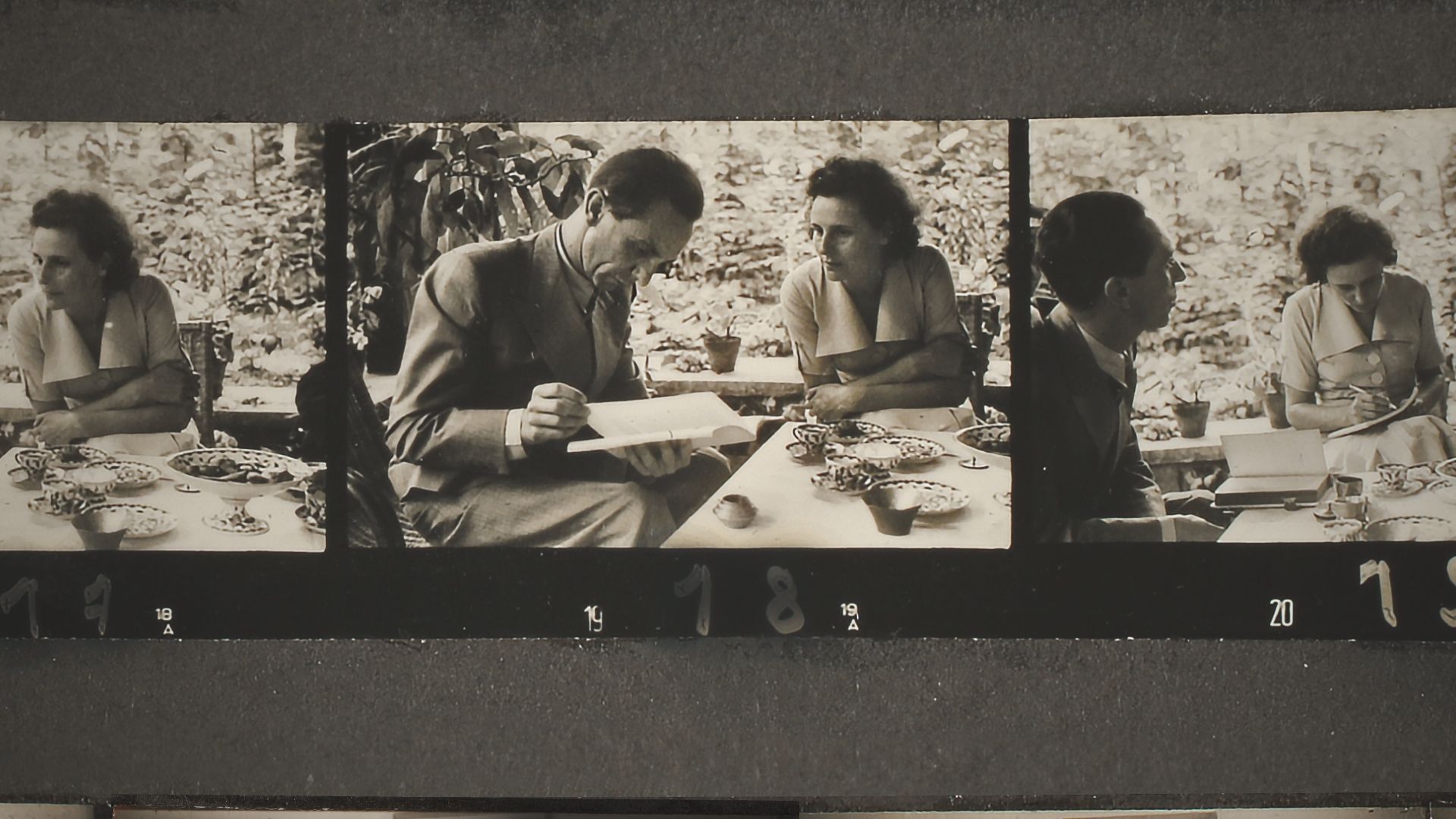Leni Riefenstahl con Joseph Goebbels