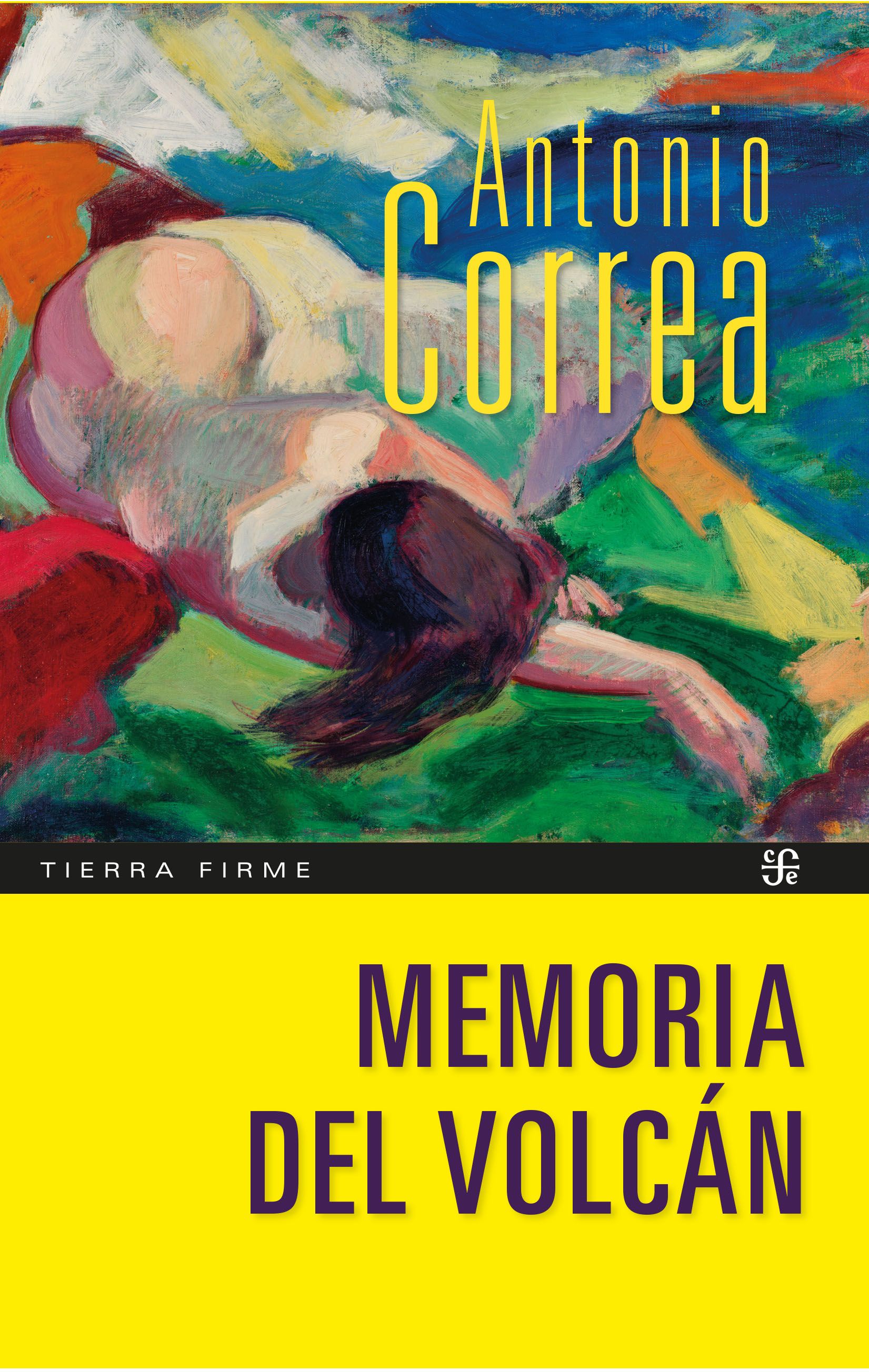 Portada de Memoria del volcán