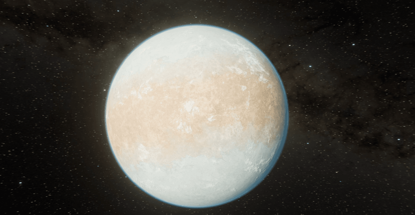 Ilustración hecha por la NASA de HD 137010 b