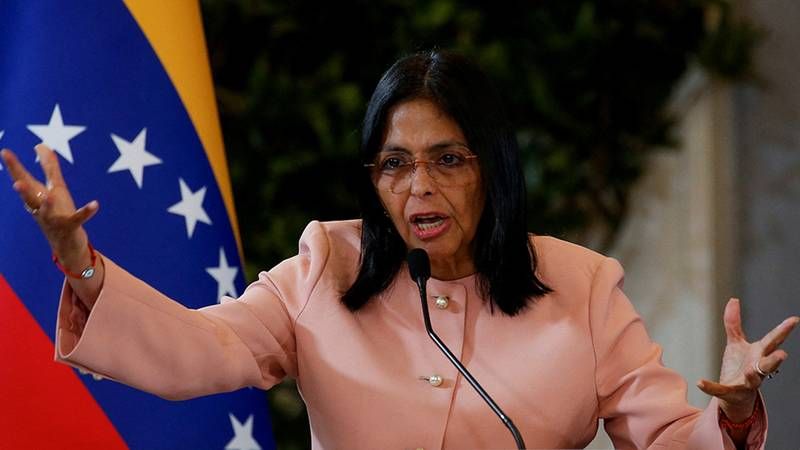 Delcy Rodríguez, presidenta encargada. Créditos: Reuters