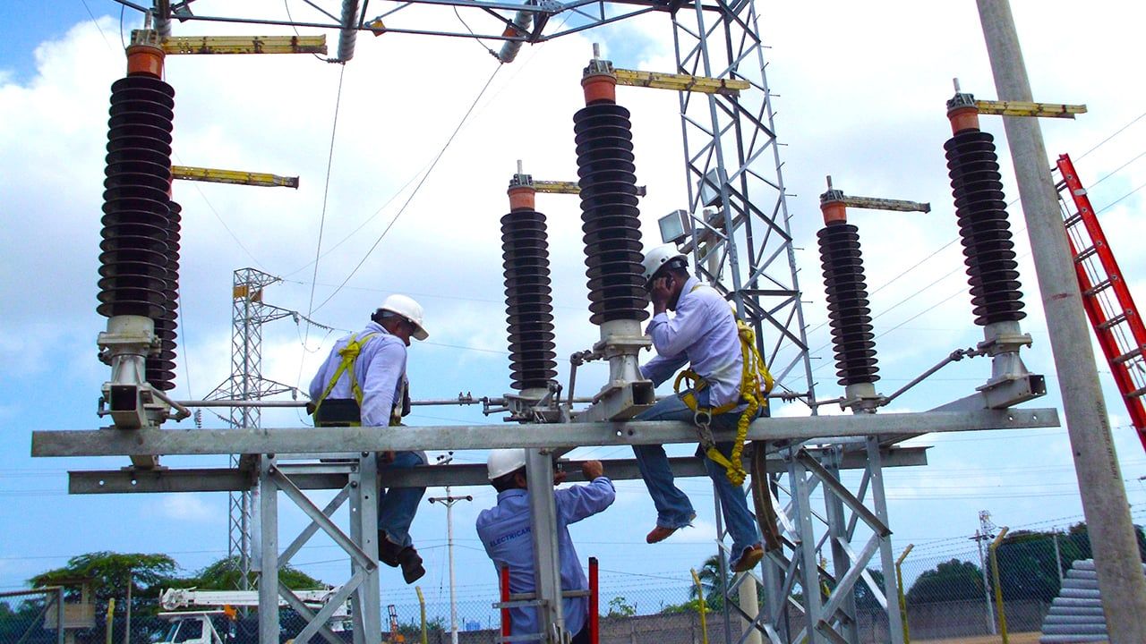 Trabajadores de energía