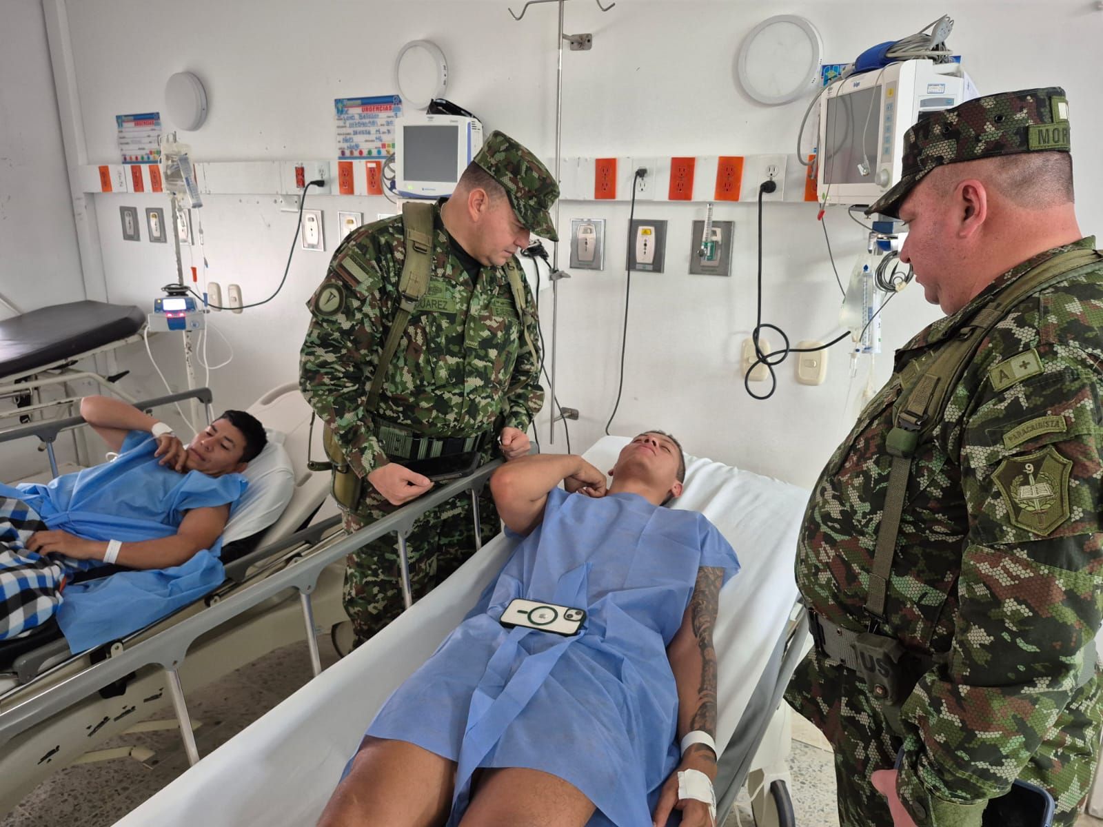 heridos accidente