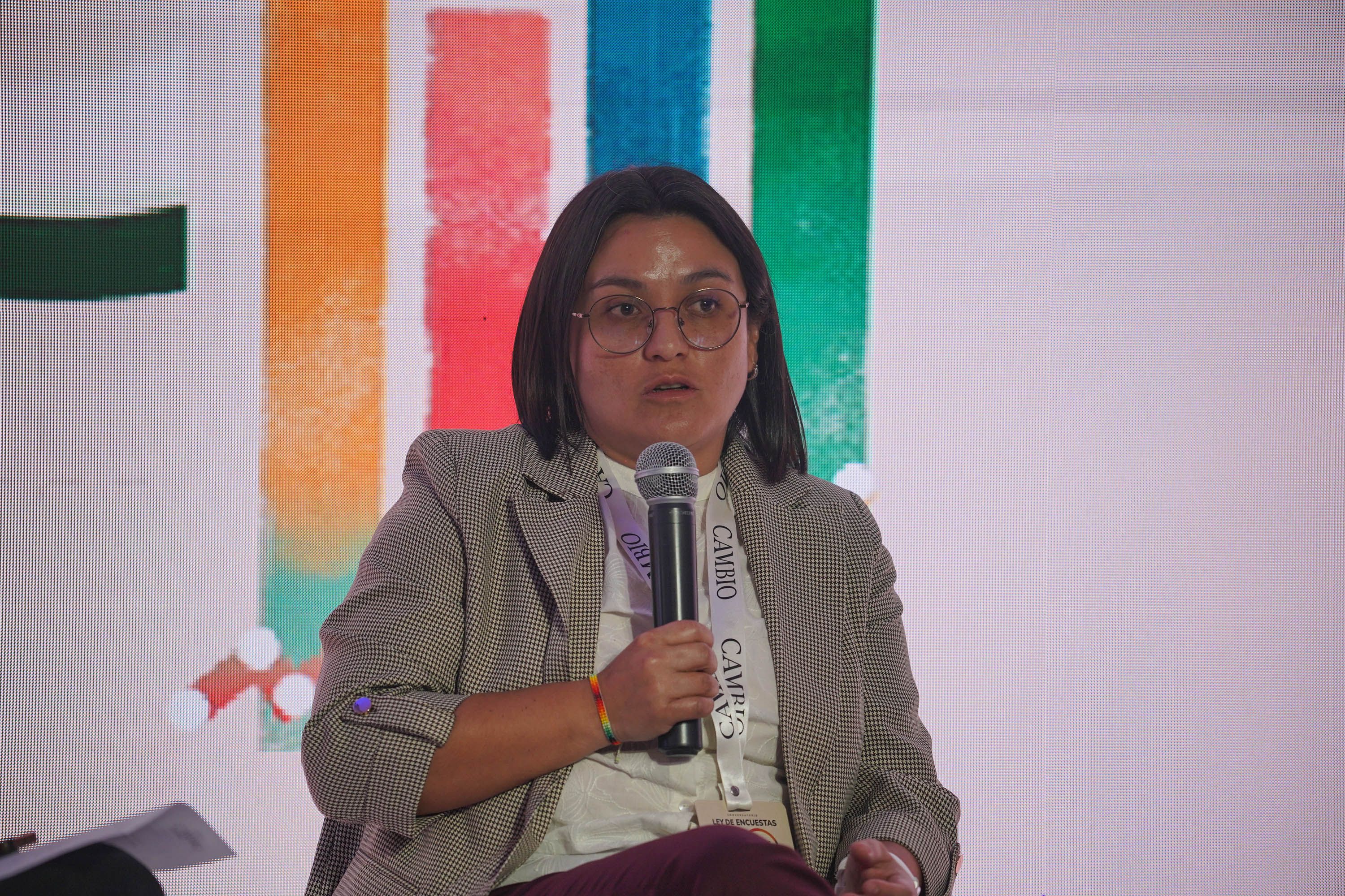 Mónica Casas Camelo, jefe de Vigilancia y Fortalecimiento Democrático CAMBIO