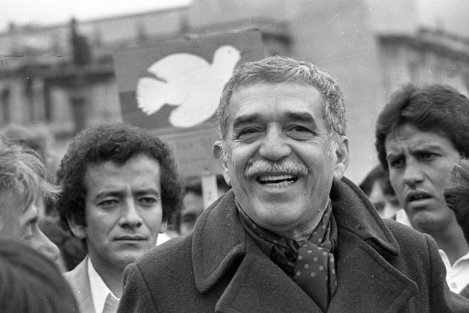 Gabriel García Márquez en Bogotá. Créditos: Colprensa.