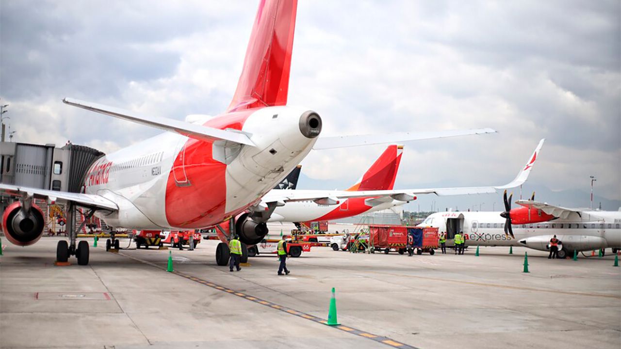 Aviones Avianca Slots