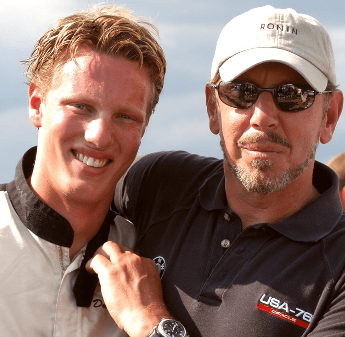 David y Larry Ellison