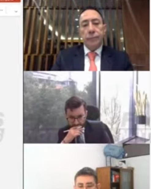 Foto audiencia contra Ricardo Roa