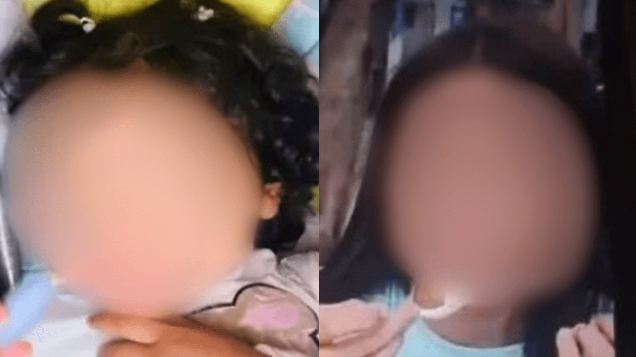 Mía Antonella Cardona Reina y Alejandra Thayrin Reina Carrillo. Créditos: Fiscalía