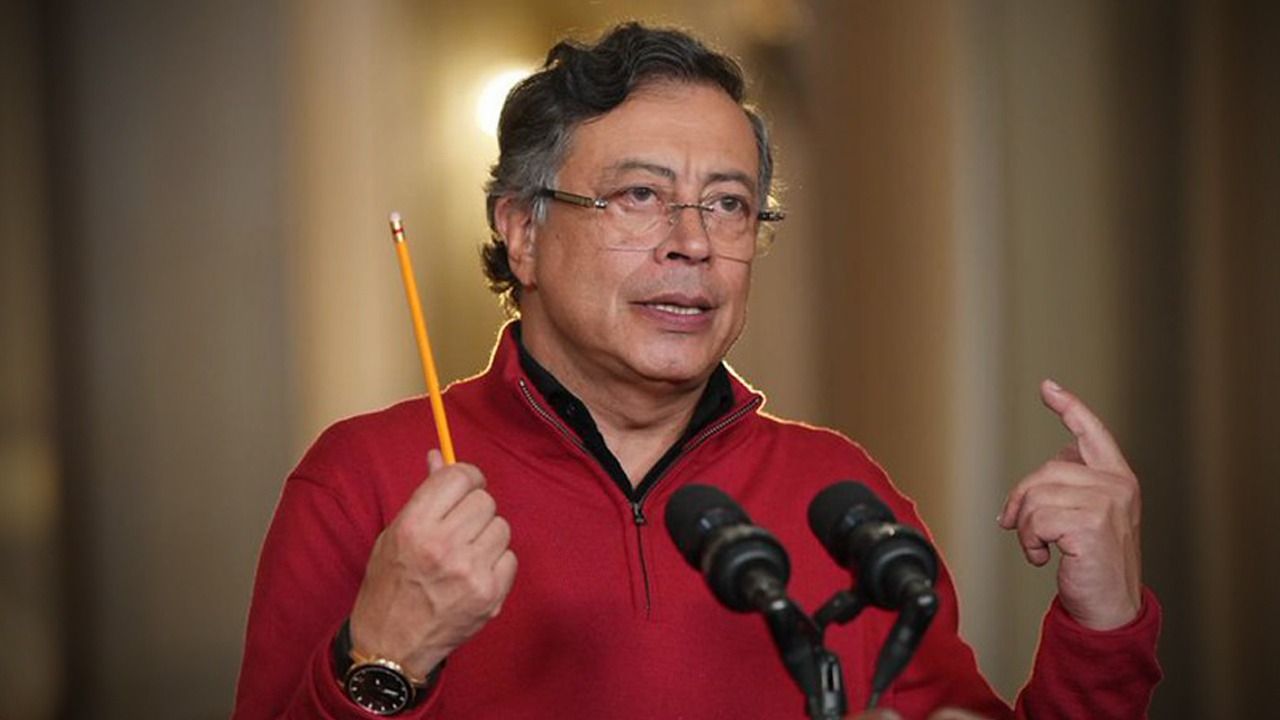 El jefe de Estado, Gustavo Petro Urrego, ha invitado a los ciudadanos a las marchas de este jueves. Foto: Juan Cano / Presidencia