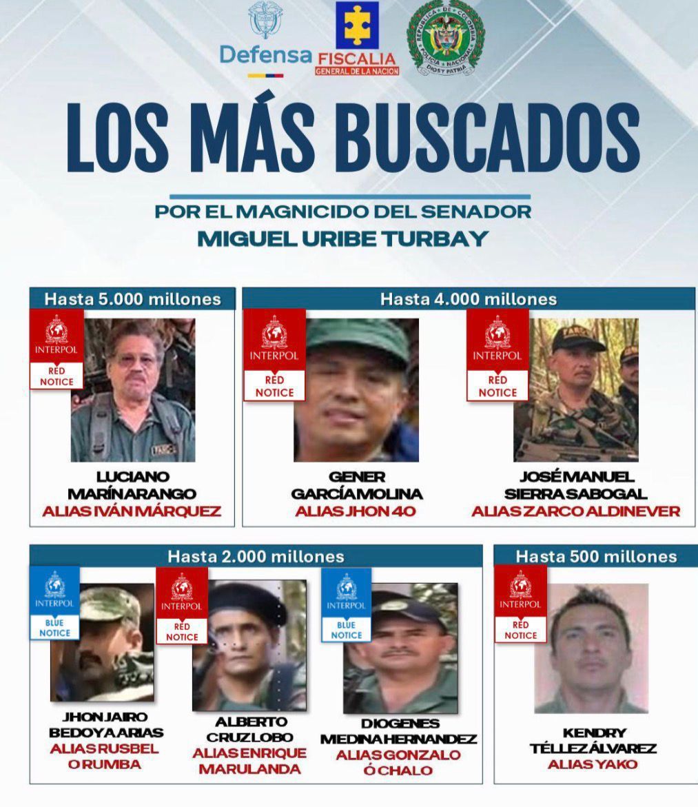 Segunda marquetalia líderes