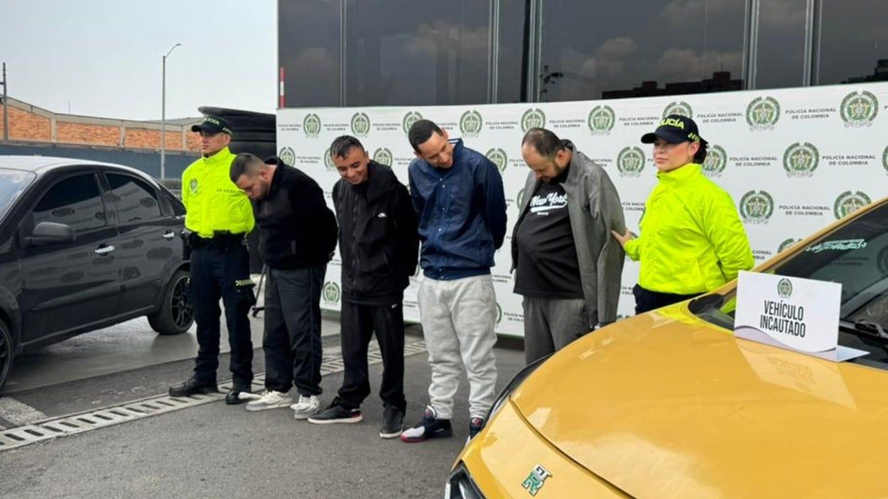 Procesados por secuestro y homicidio del profesor Neill Cubides. Créditos: Policía Nacional. 123