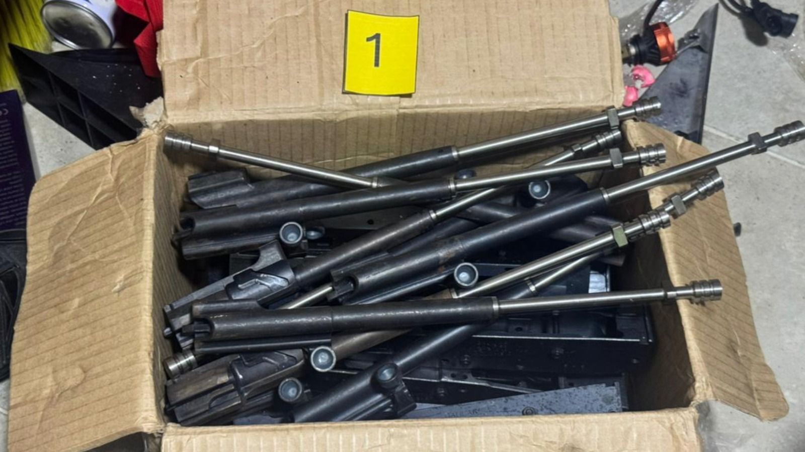 piezas de armas