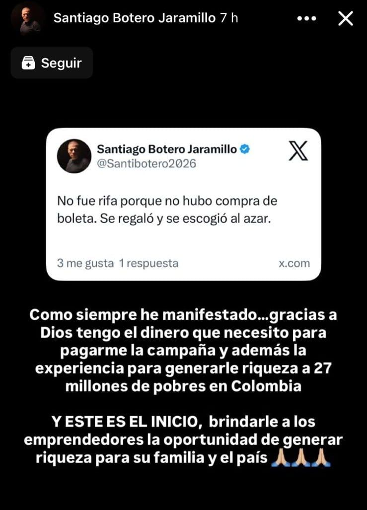 Botero redes