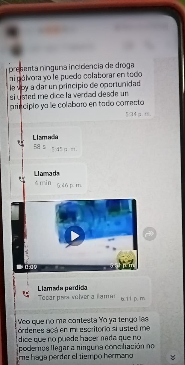 chat extorsivo