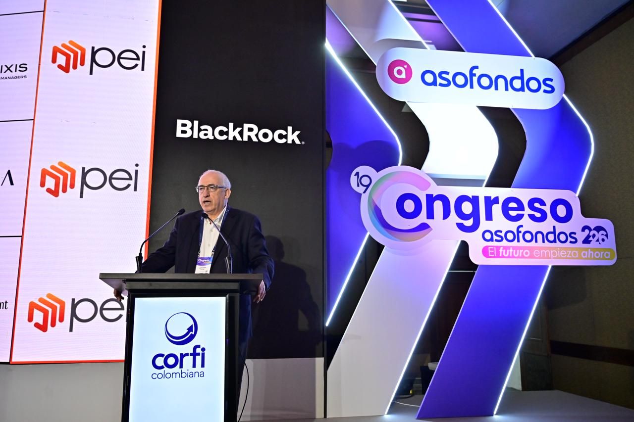 Leonardo Villar, gerente del Banco de la República, durante congreso de Asofondos en Cartagena Internaaa 2