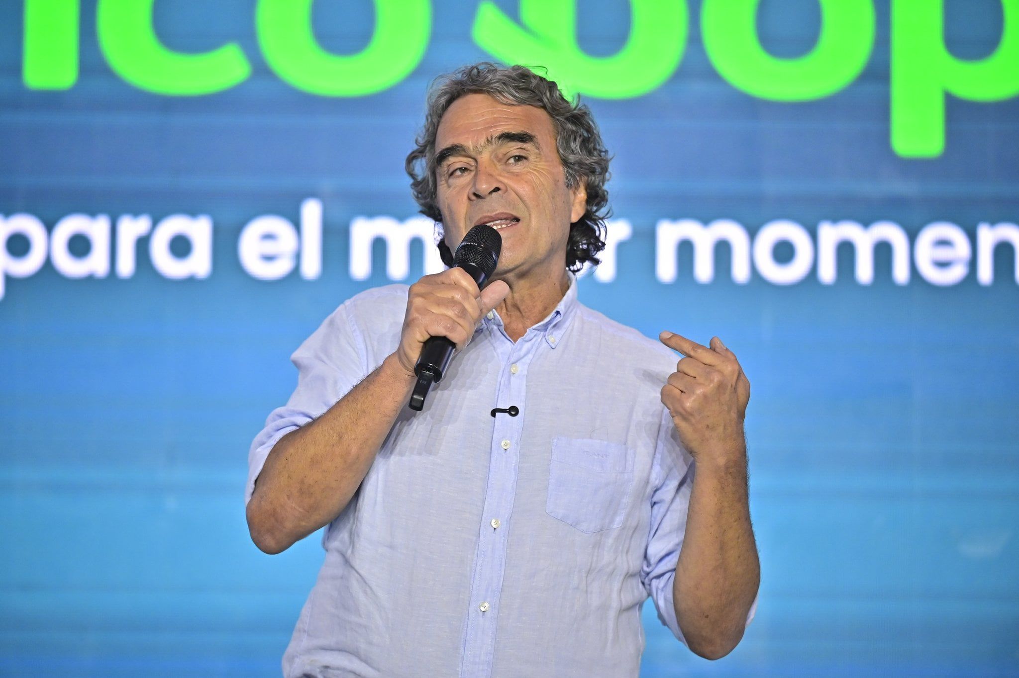 Sergio Fajardo, candidato en Asofondos
